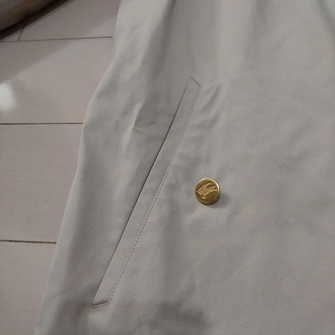 ヴィンテージ バーバリー ステンカラーコート 金ボタン トレンチコート