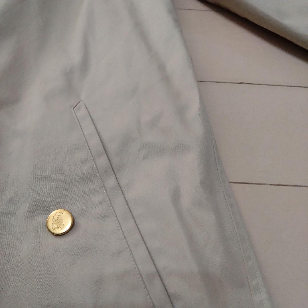 ヴィンテージ バーバリー ステンカラーコート 金ボタン トレンチコート