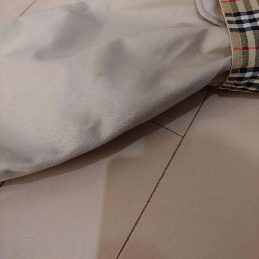 ヴィンテージ バーバリー ステンカラーコート 金ボタン トレンチコート