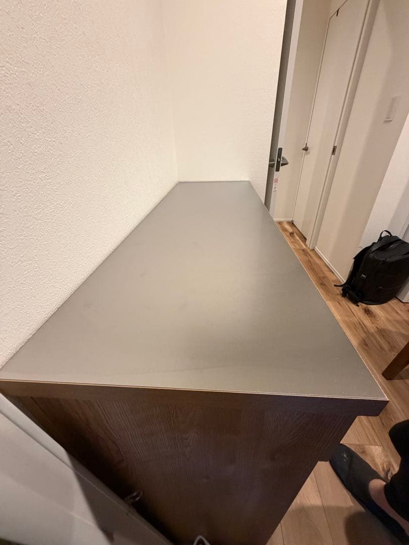 【5年保証・美品・送料込】ニトリ　ステンレスカウンター