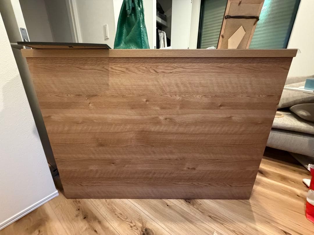 【5年保証・美品・送料込】ニトリ　ステンレスカウンター