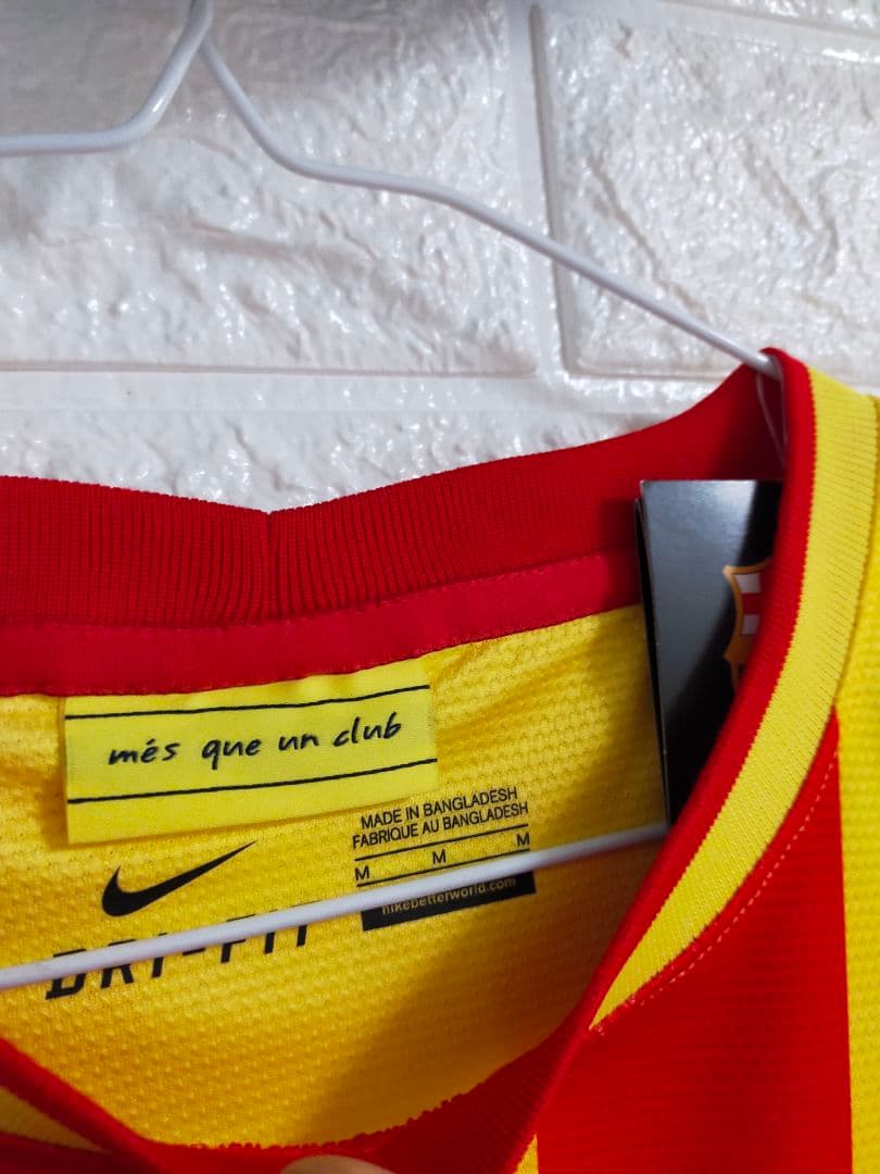 【新品未使用】ブスケツ ラフィーニャサイン　バルセロナ 当時物　Mサイズ　レア物