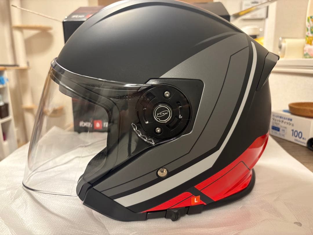 aprilia ジェットヘルメット Lサイズ 新品未使用