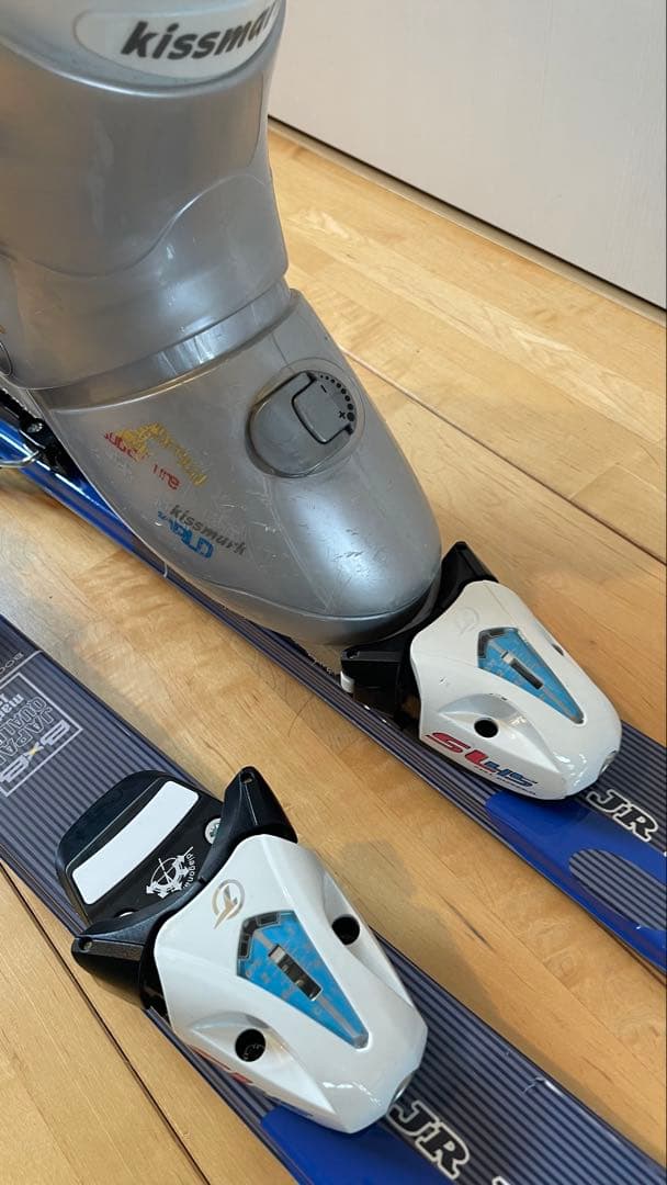 カービングスキー板108cmセットビンディングストック子供ジュニアキッズショート