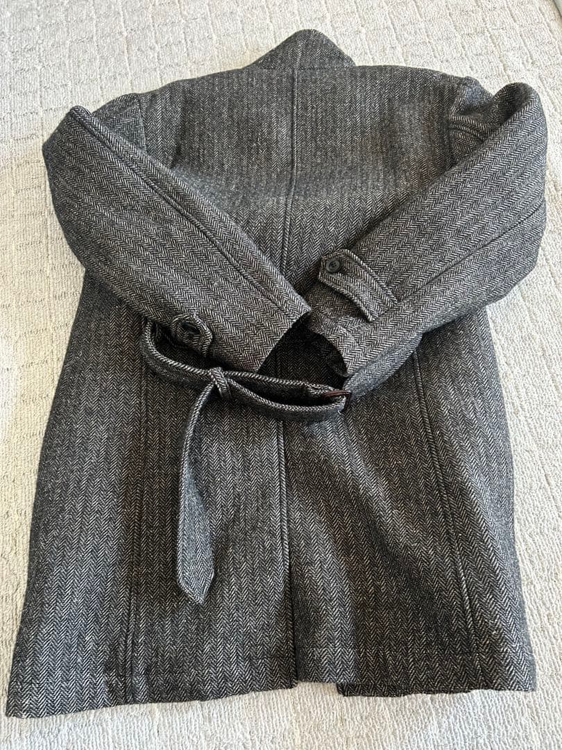 RJB ヘリンボーングレーコート
