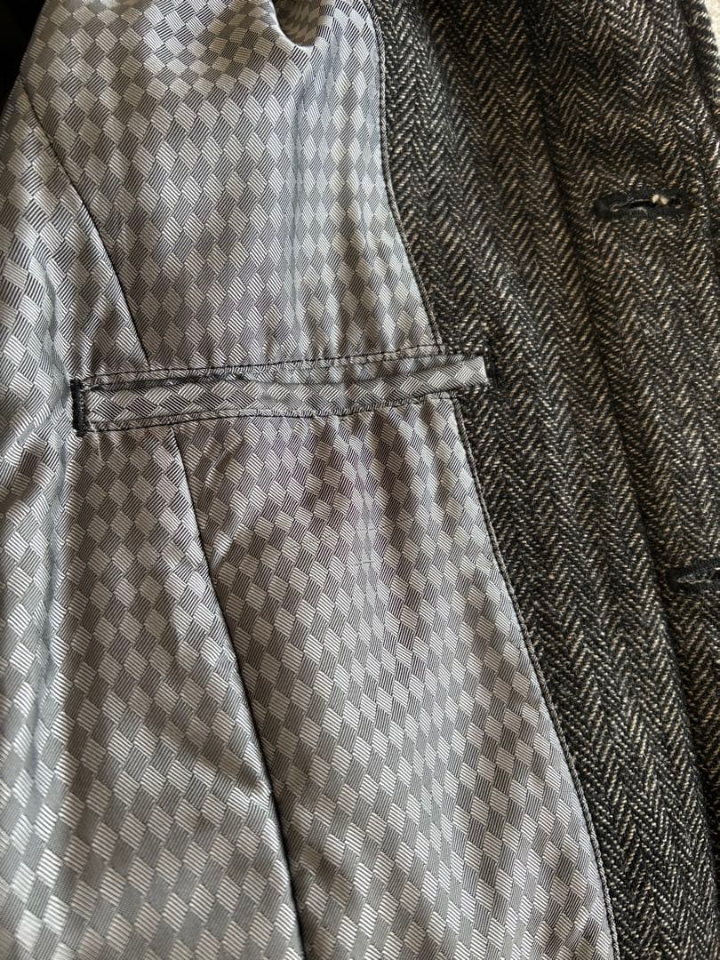 RJB ヘリンボーングレーコート