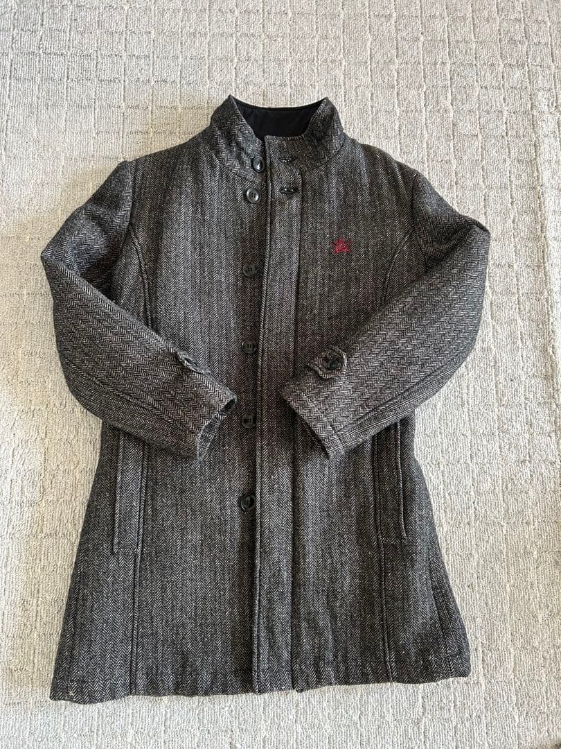 RJB ヘリンボーングレーコート