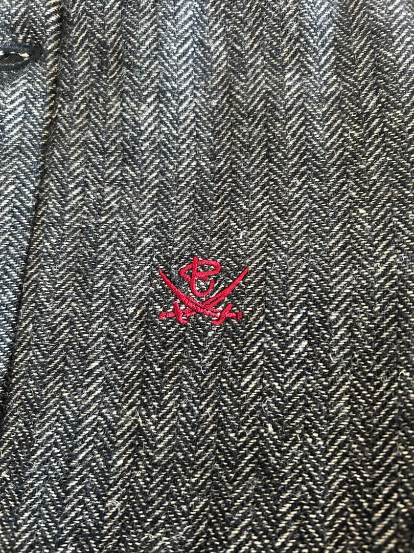 RJB ヘリンボーングレーコート