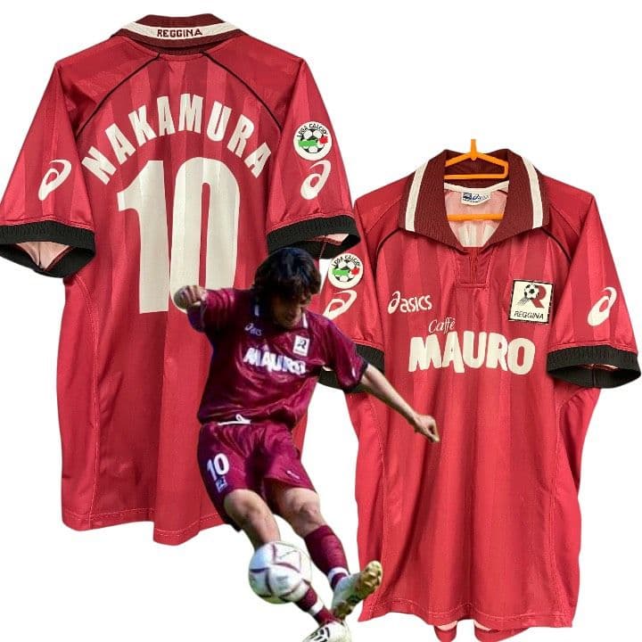 02-03 レッジーナ　中村俊輔　ASICSオフィシャルユニフォーム