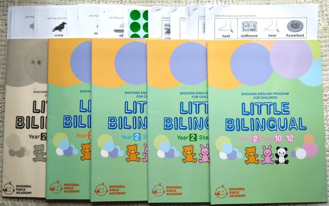 七田 LITTLE BILINGUAL Year1～Advanced　全式