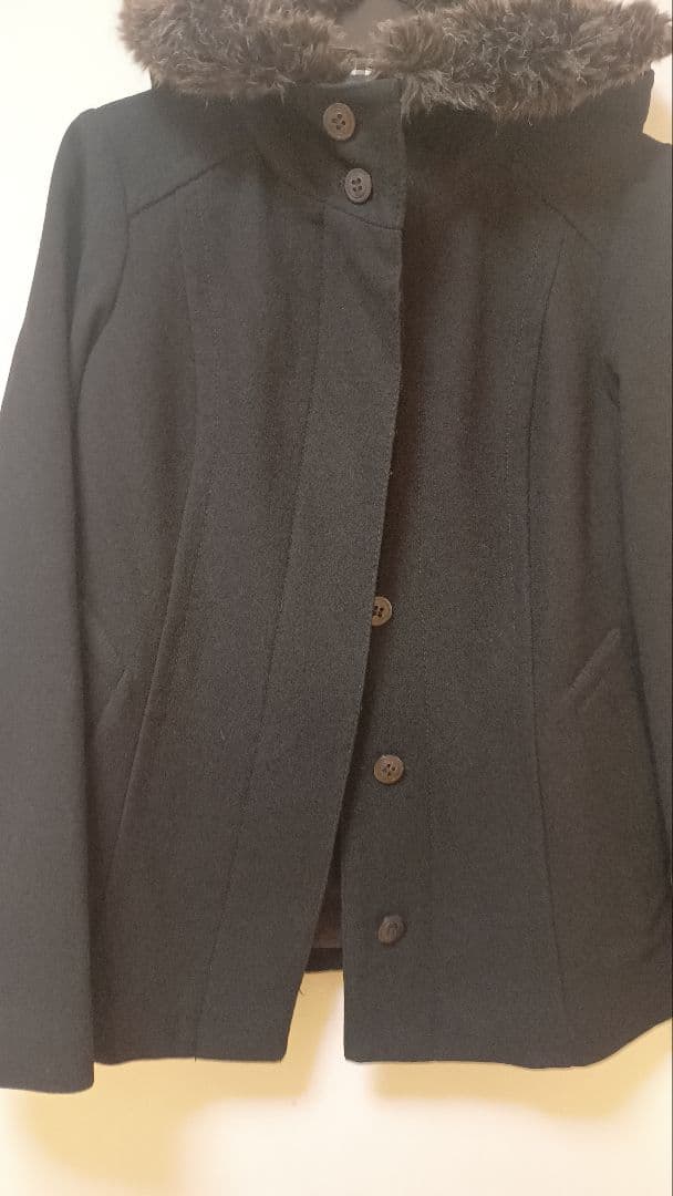 お値下げ！BURBERRY BLUE LABEL ブラック ウールコート S