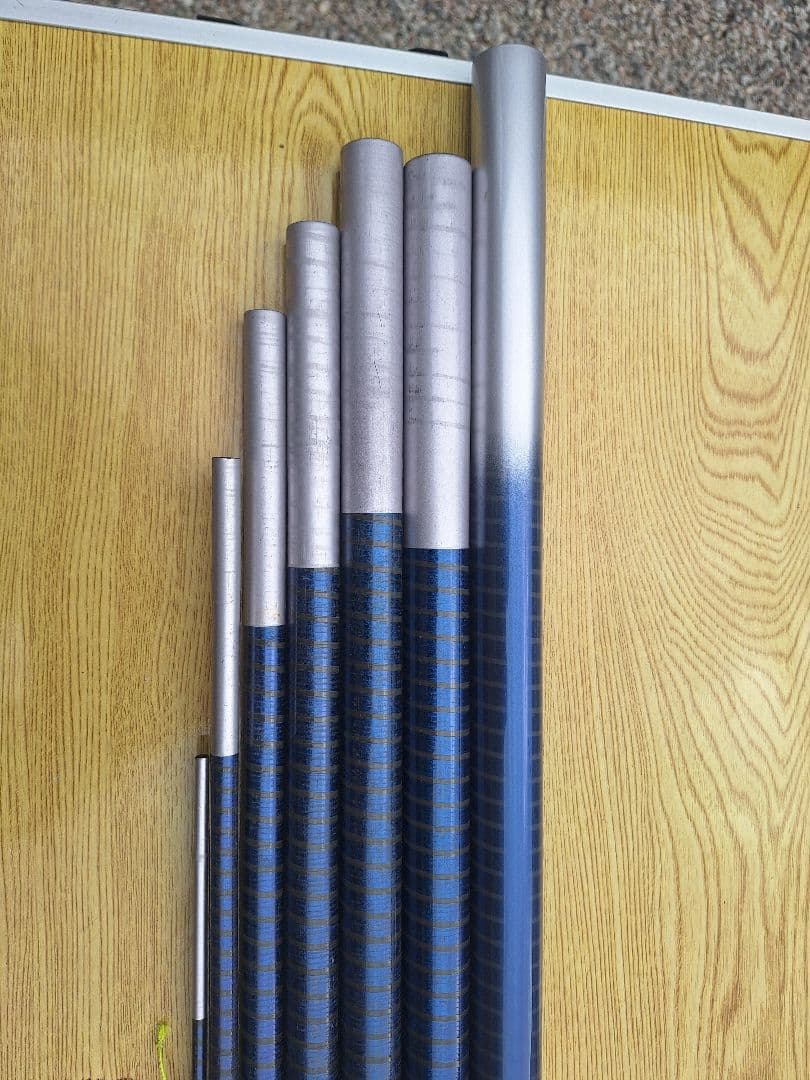 AYUSPECIAL H2.5 90-95 鮎竿 AYUコロガシ９m竿　計２本