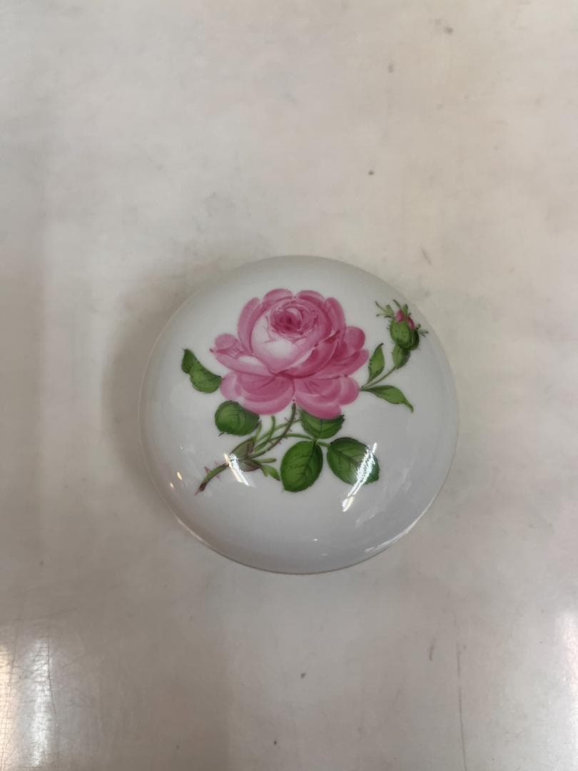 マイセン meissen　小物入れ　ボンボニエール ローズ