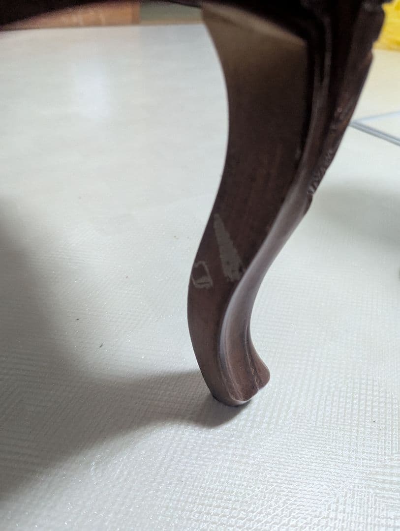 猫脚 象嵌 3段チェスト キャビネット コンソール アンティーク