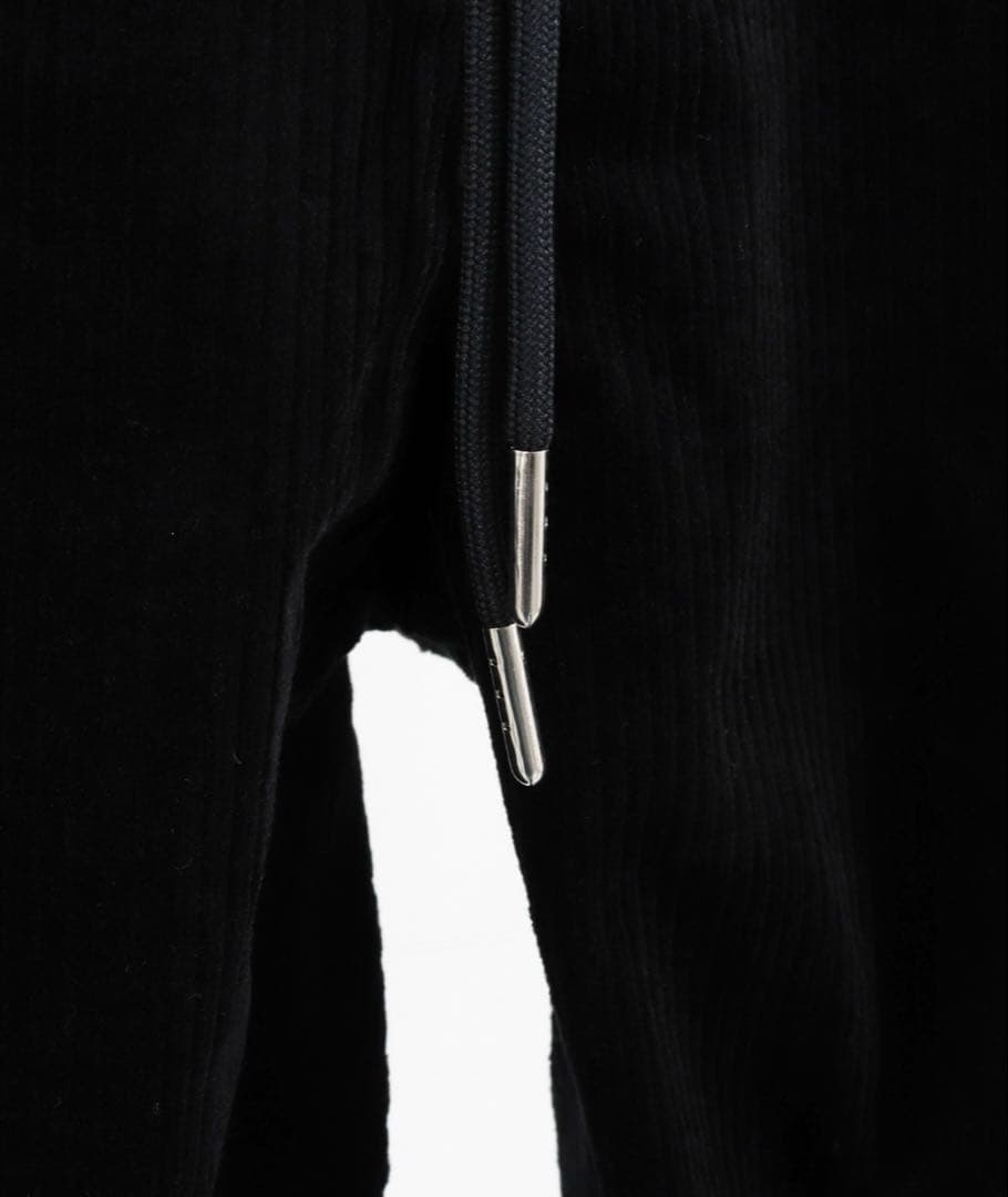 CAMBIO コーデュロイストレッチ ソフトサルエルテーパードパンツ