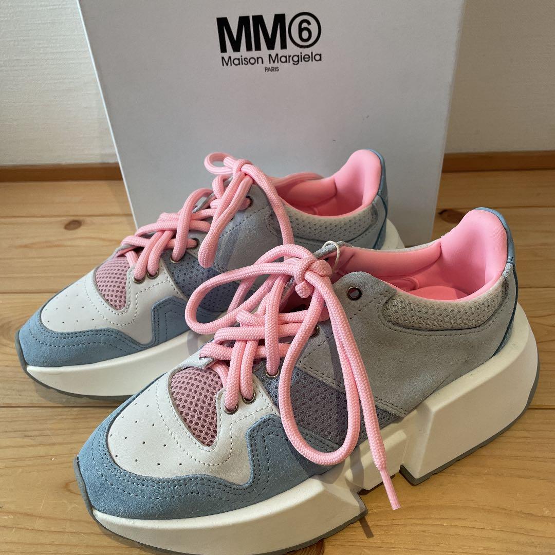 ☆ 新品未使用 ☆ mm6 マルジェラ スニーカー 約23cm