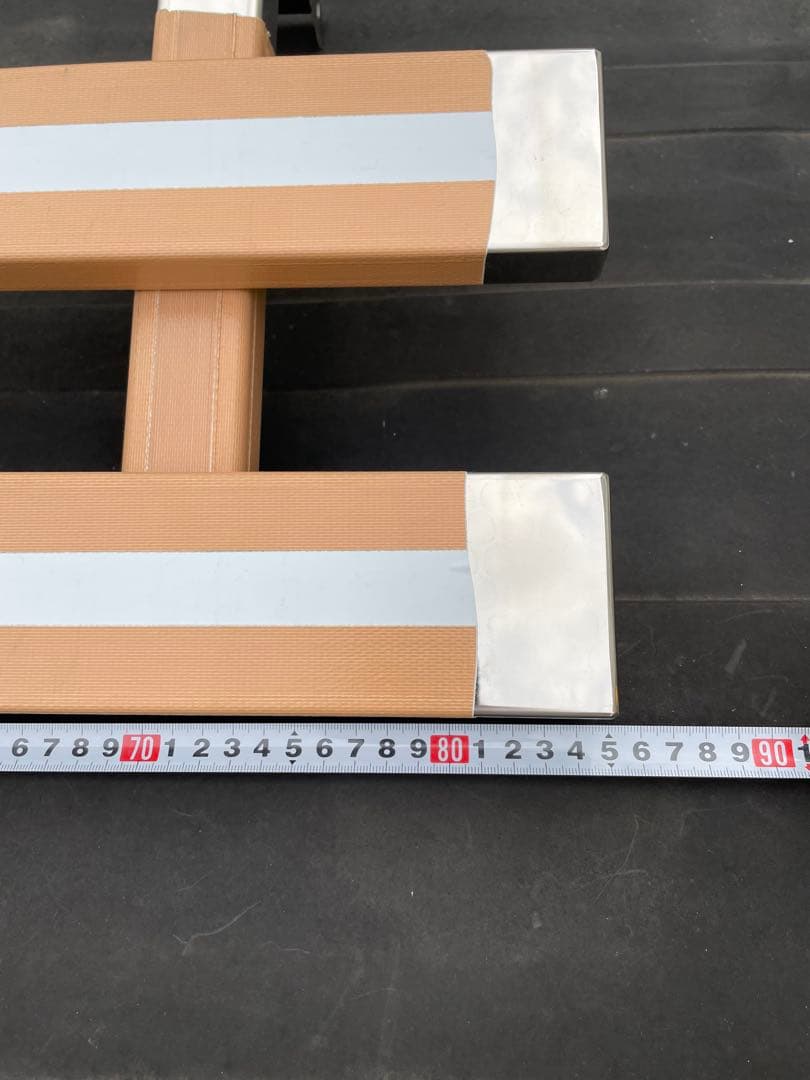 カ*！様 軽トラック 汎用 ステンレス サイドバンパー左右set 鏡面600番