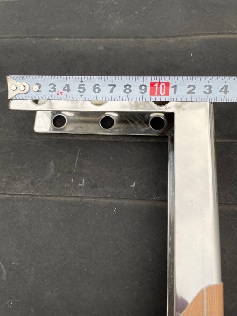 カ*！様 軽トラック 汎用 ステンレス サイドバンパー左右set 鏡面600番