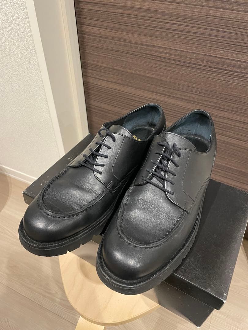 KLEMAN レザーシューズ 43 ブラック