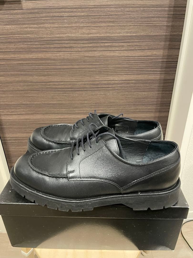 KLEMAN レザーシューズ 43 ブラック