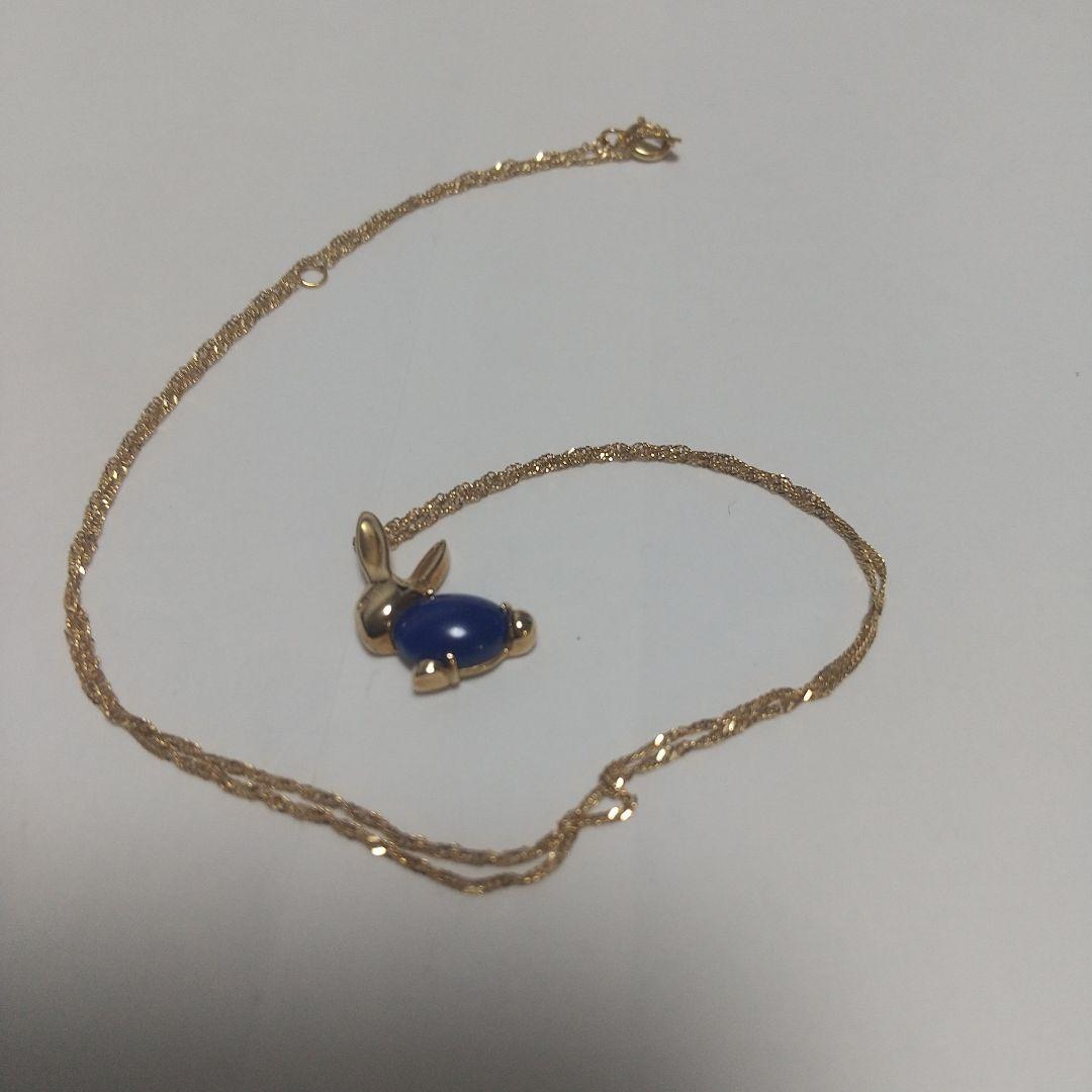 JewelryTSUTSUMI ウサギモチーフ ネックレス ゴールド K18