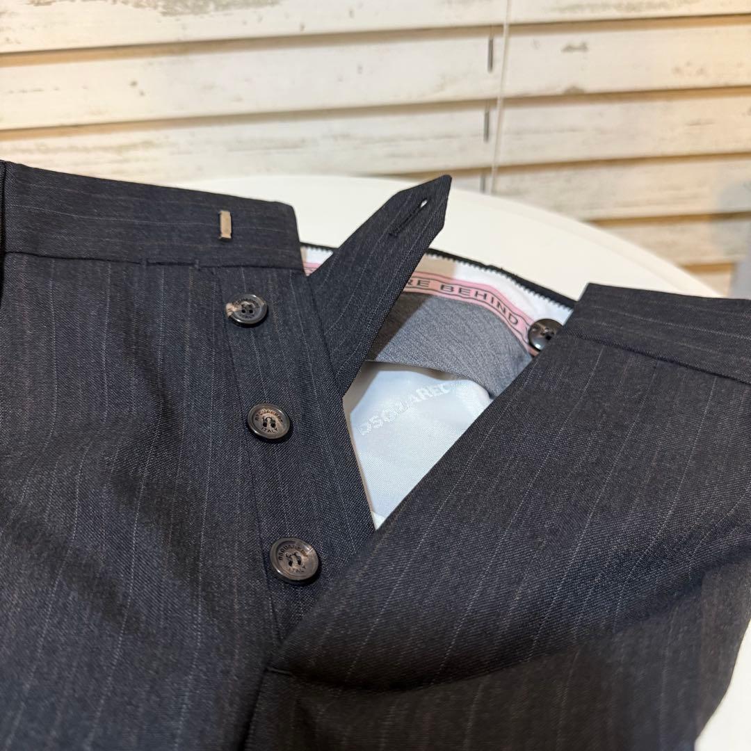 新品！DSQUARED2 MANCHESTER ダークグレー スーツ サイズ42