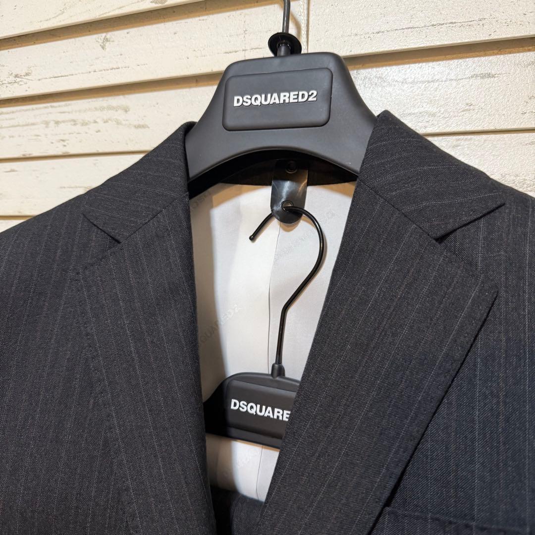 新品！DSQUARED2 MANCHESTER ダークグレー スーツ サイズ42