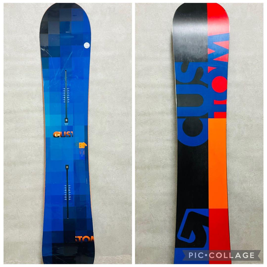 美品　BURTON CUSTOM スノーボード　ビンディング　セット　メンズ