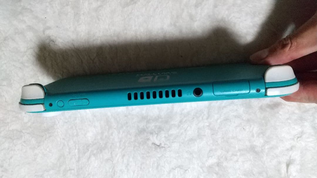 NintendoSwitchLiteターコイズ肉球キャップ付き動作品極良品おまけ