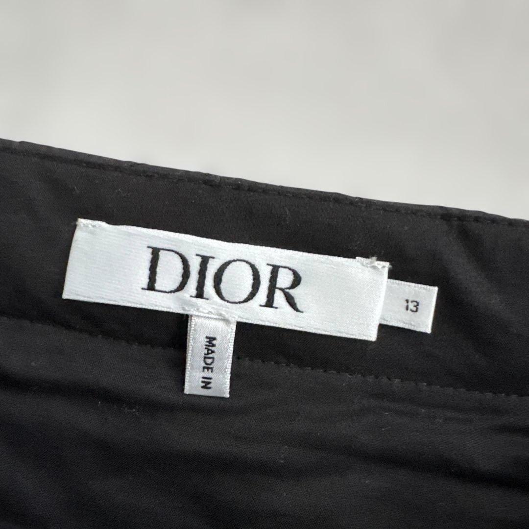 DIOR 黒 キルティング ミニスカート