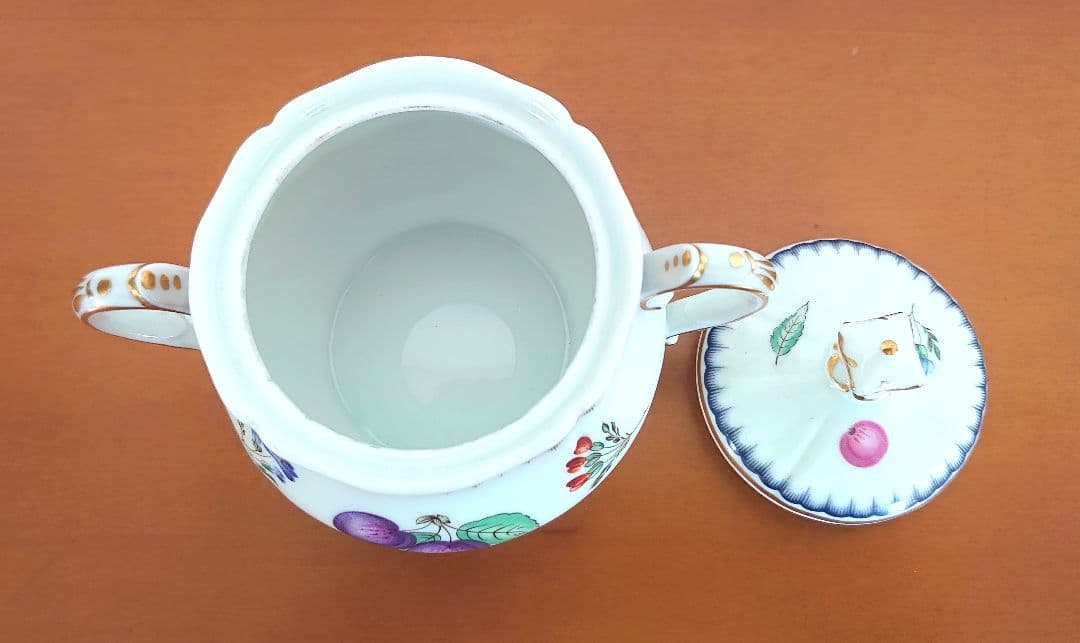 ジノリ アンティコイタリアンフルーツ　ティーポット 3点セット