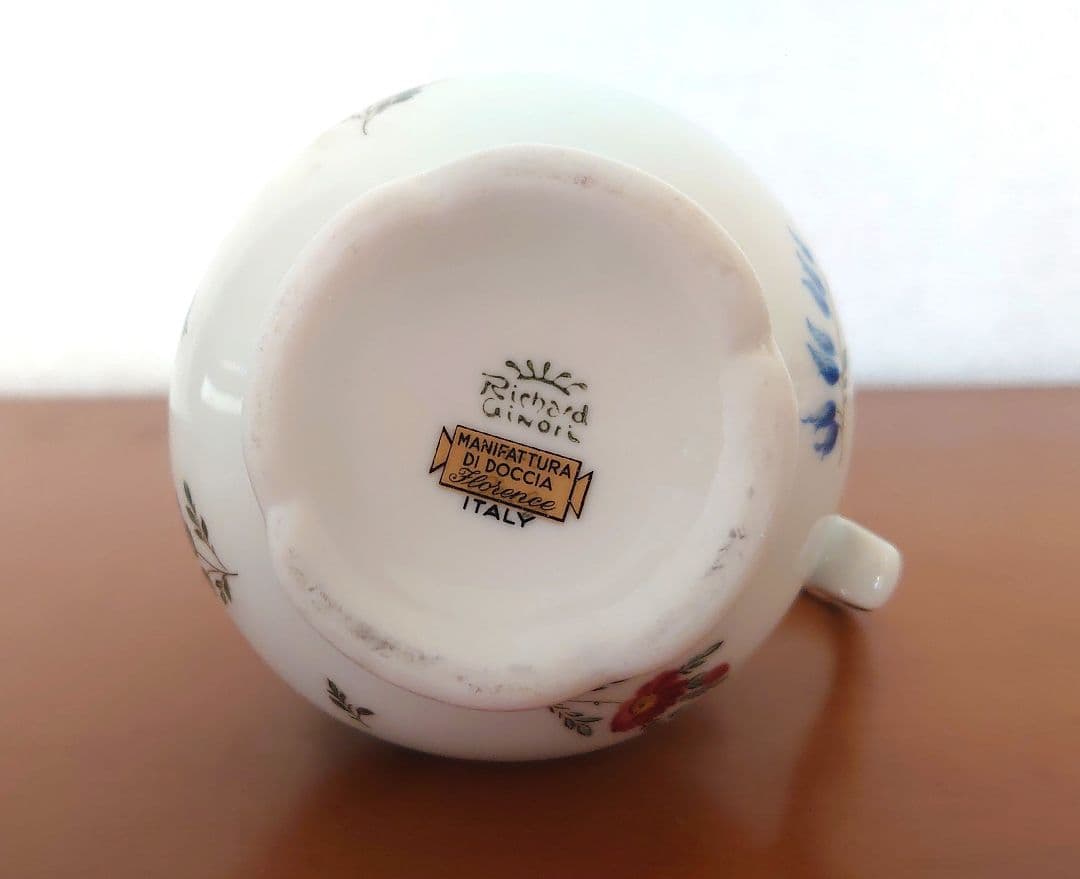 ジノリ アンティコイタリアンフルーツ　ティーポット 3点セット