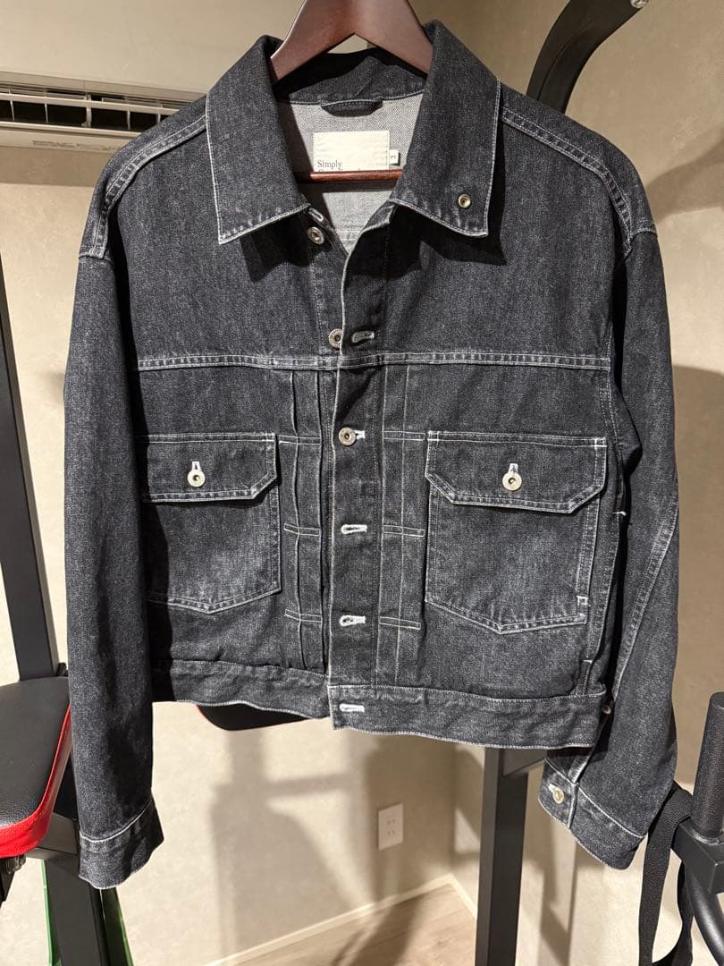 ジャケット・アウター SIMPLYCOMPLICATED BOYFRIEND DENIM JACKET