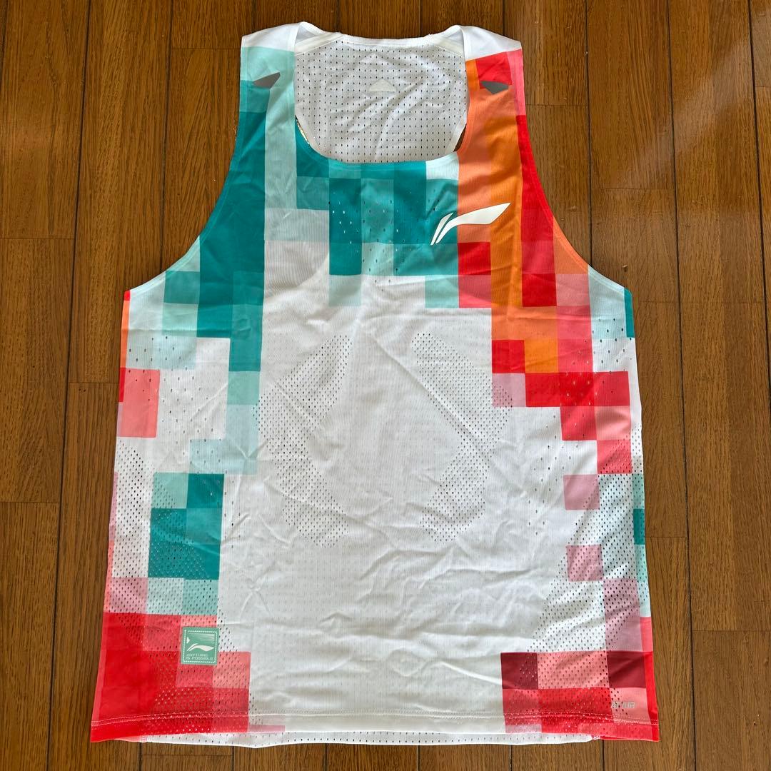 Li-Ning プロフェッショナルランニング シングレット Mサイズ