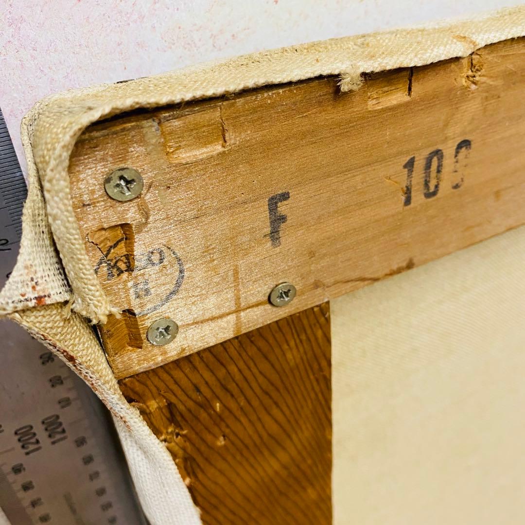 絵画用 木枠 キャンバス枠 F100号 杉材 KISO刻印 良品 送料込み ①