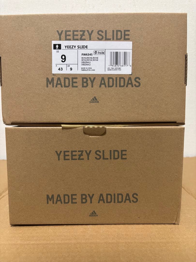 靴 YEEZY SLIDE BONE US 9 27.0cm