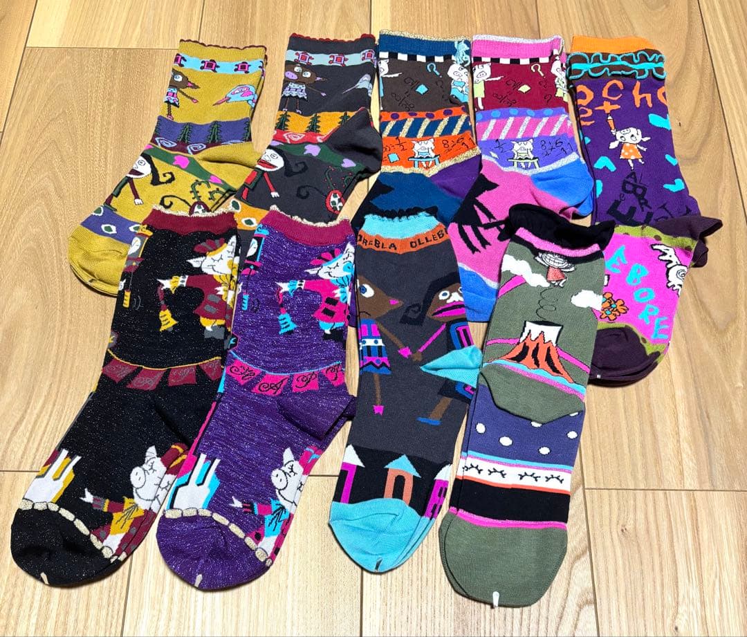 ららちゃん　靴下9足セット