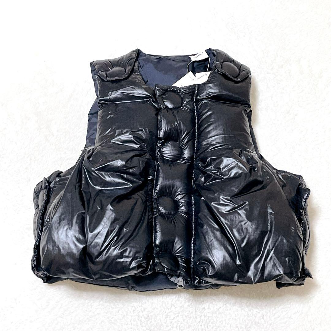 【未使用】READYMADE レディメイド ダウンベスト　ブラック