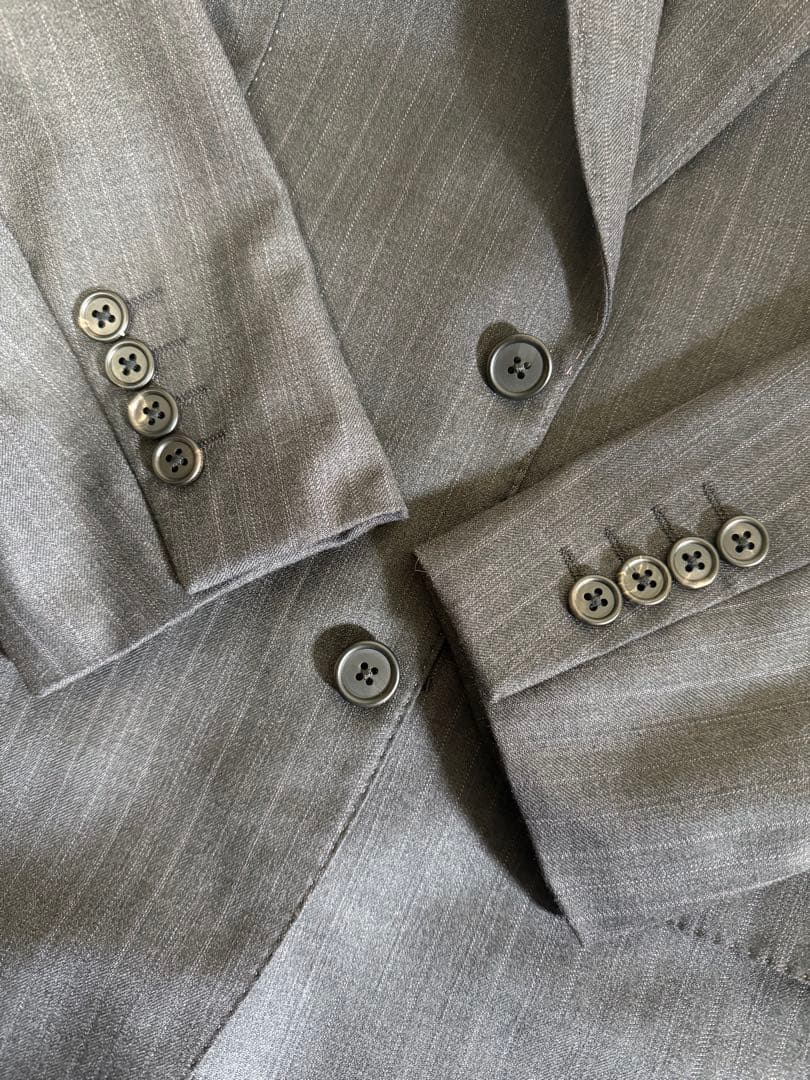 現行 ポールスミス スーツ セットアップ グレー バルーン柄 2B ロロピアーナ