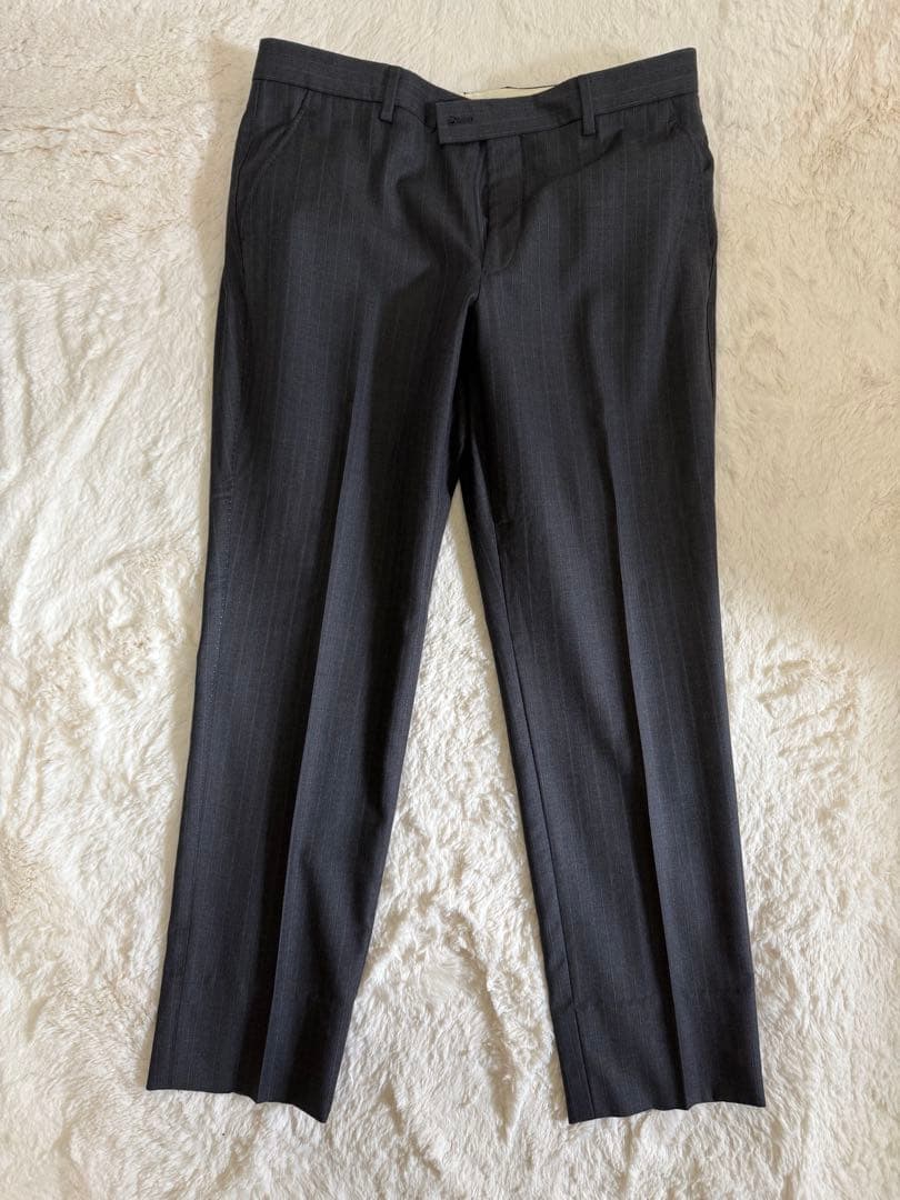 現行 ポールスミス スーツ セットアップ グレー バルーン柄 2B ロロピアーナ