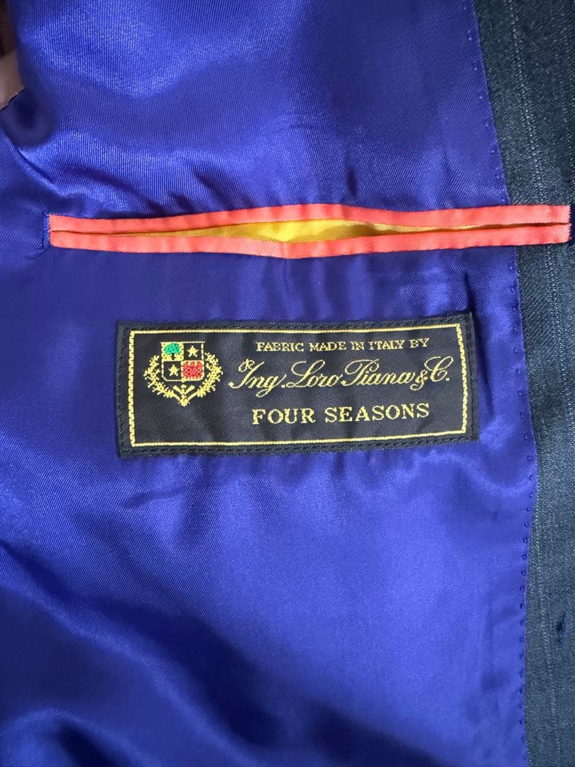 現行 ポールスミス スーツ セットアップ グレー バルーン柄 2B ロロピアーナ