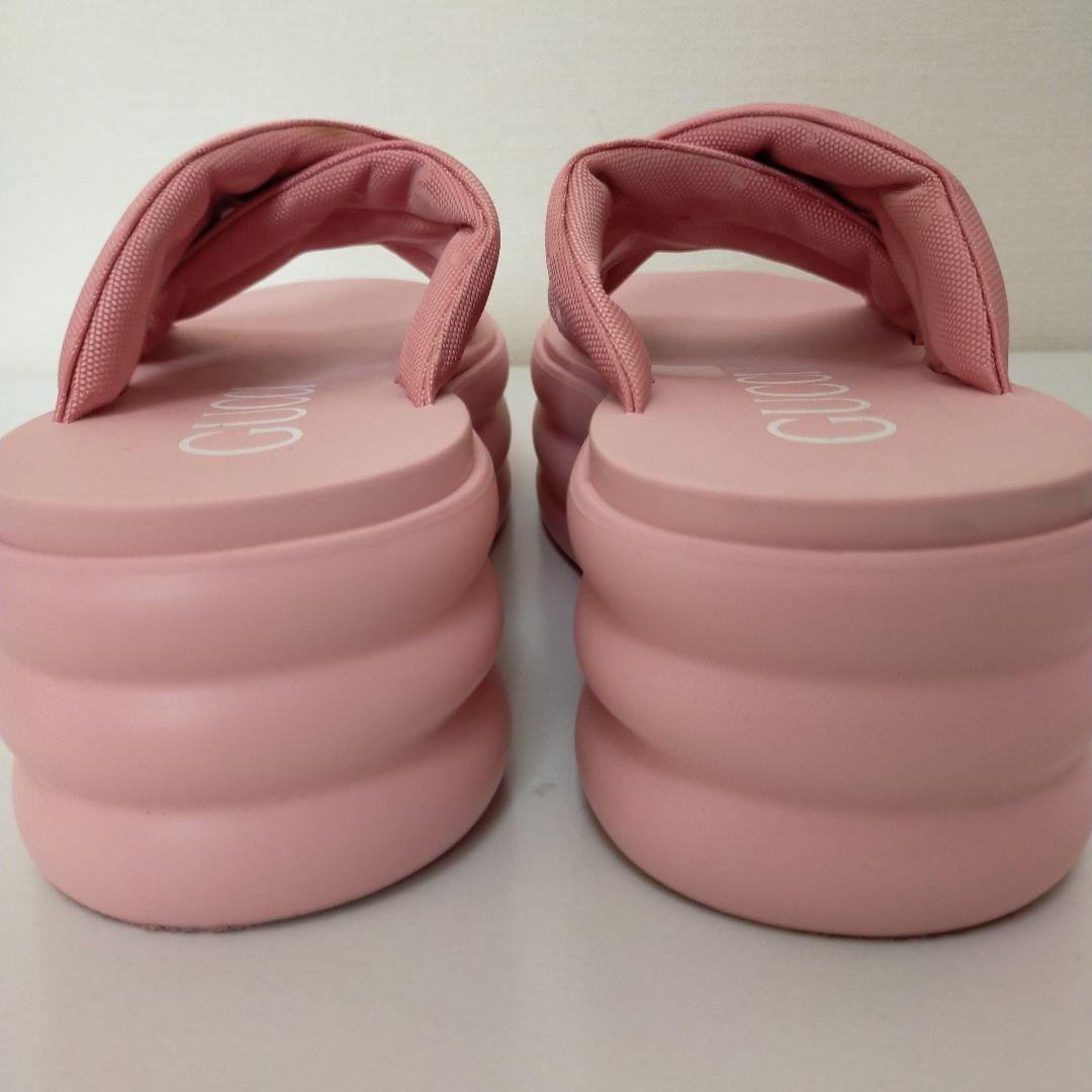 グッチGUCCIウイメンズGGプラットフォームスライドサンダル