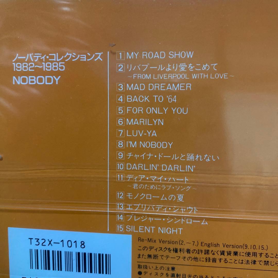 NOBODY / COLLECTIONS 1982～1985 / TDKコア