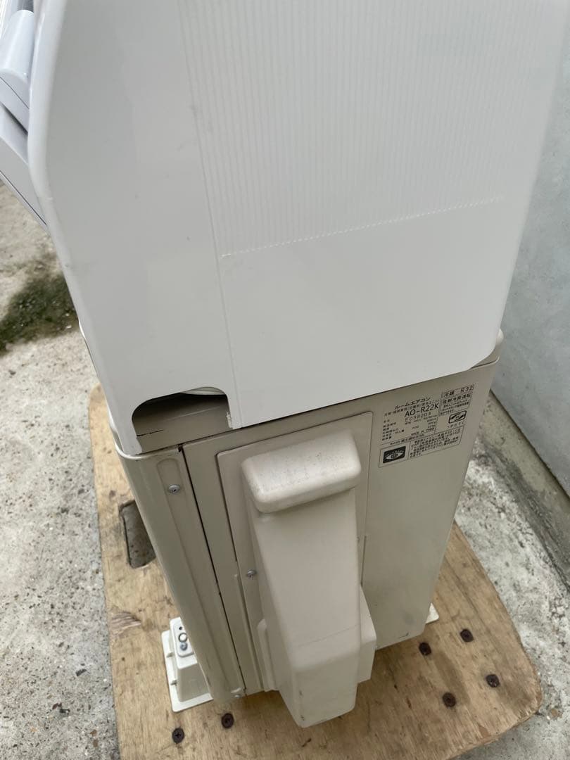 割と綺麗　富士通　6畳用エアコン　ノクリア　AS-R22K