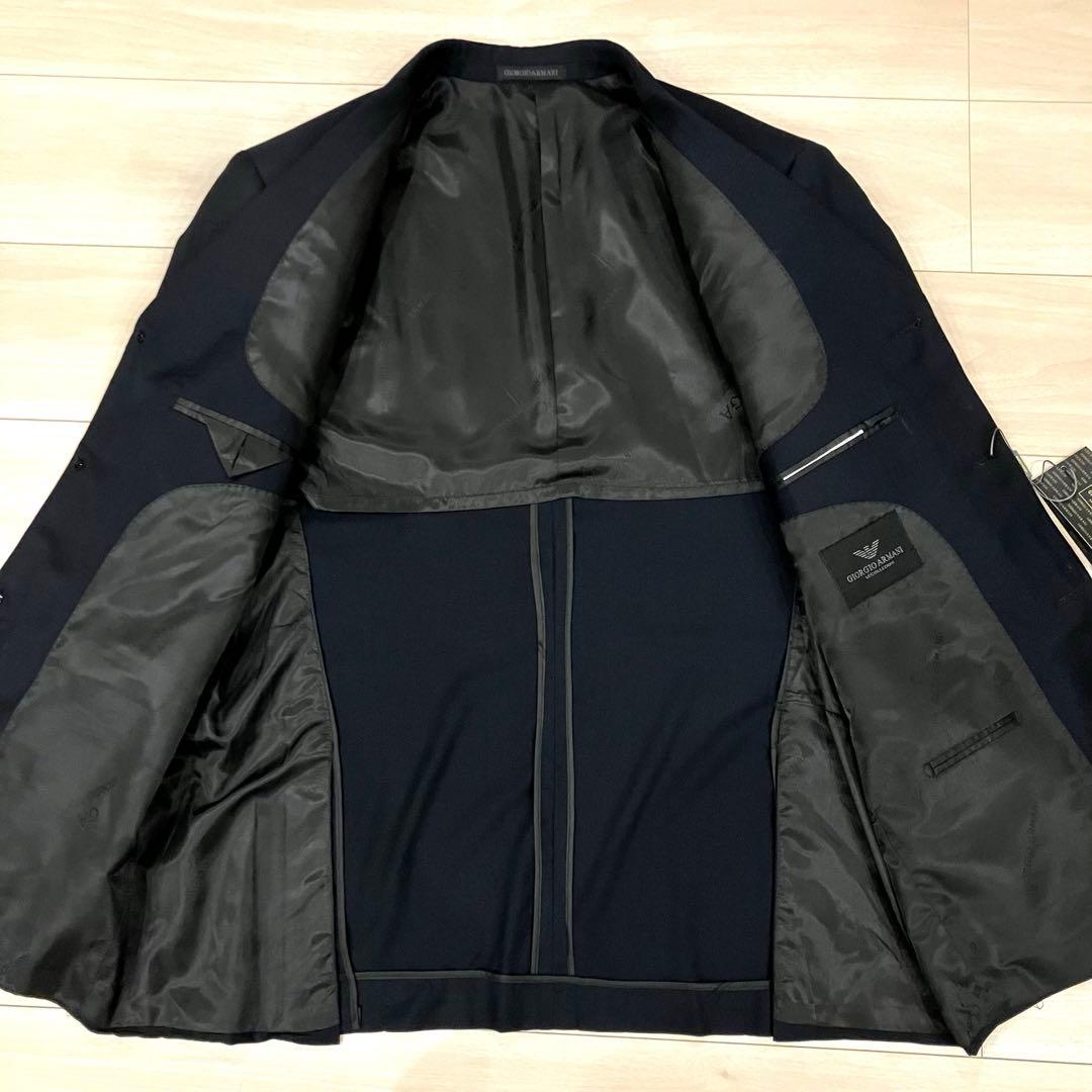 未使用級✨ジョルジオアルマーニ テーラードジャケット 洗える 大きいサイズ 50