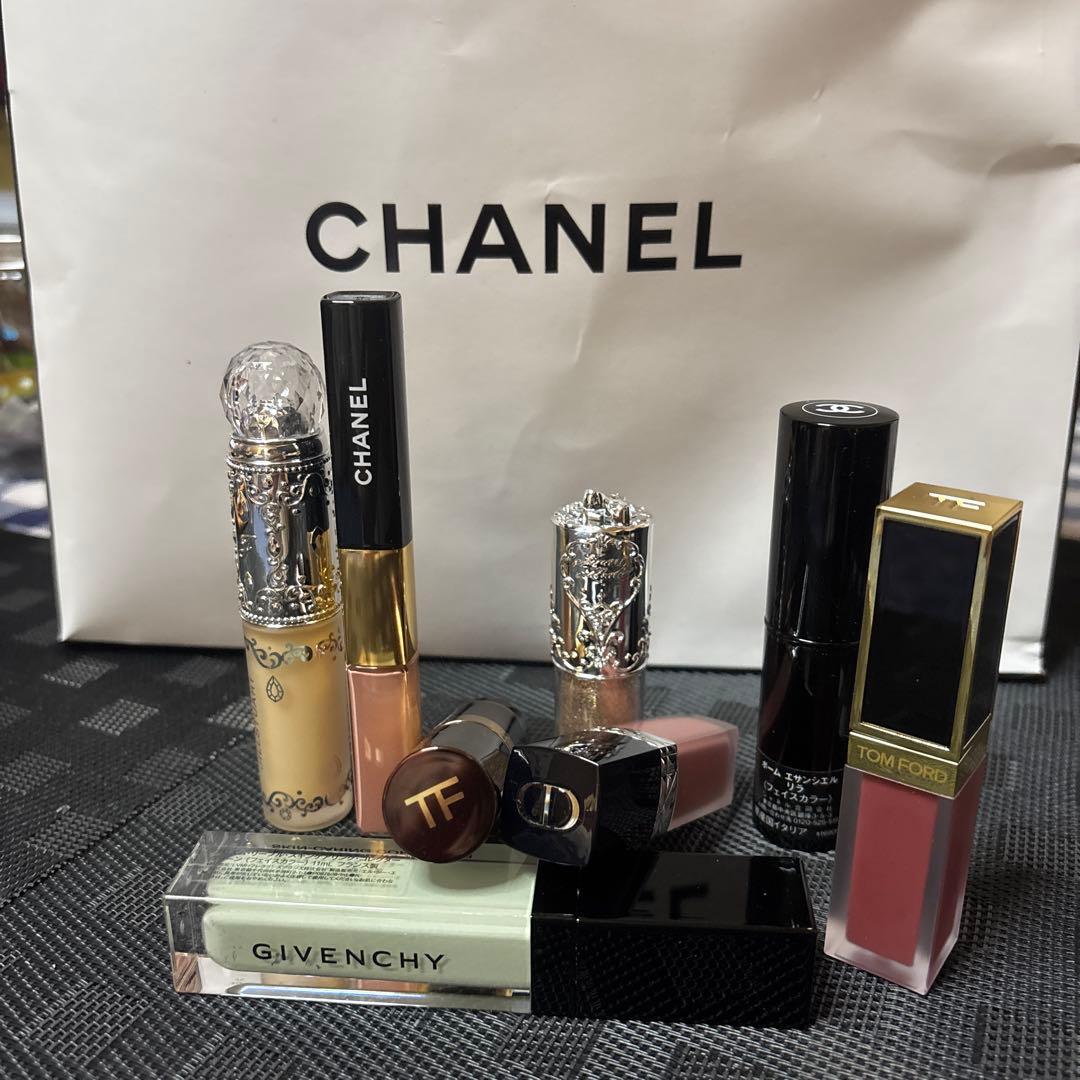 リップグロス CHANEL TOM FORD GIVENCHY JILL STUART