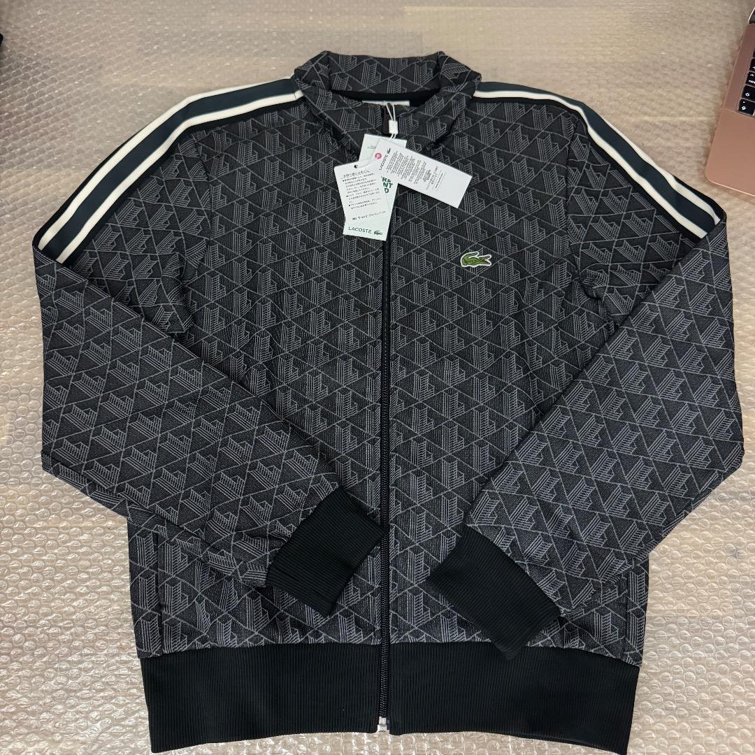 Y*ね様 新品　完売モデル　Lacoste モノグラム トラックジャケット ブラ