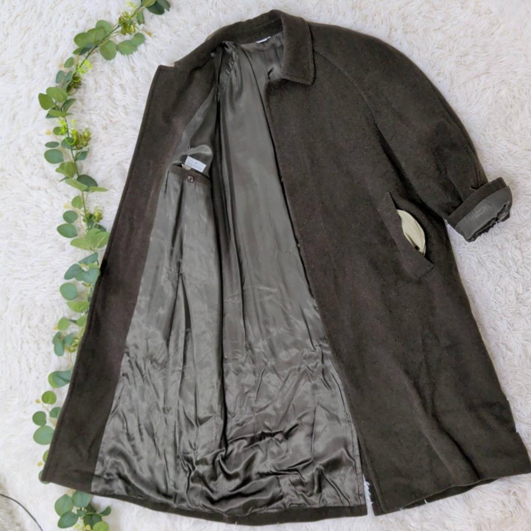 イタリア製❗️美品❗️ 【ルカ・ダルティエリ】メンズウールコート ステンカラー