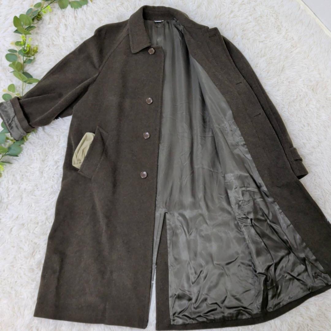 イタリア製❗️美品❗️ 【ルカ・ダルティエリ】メンズウールコート ステンカラー