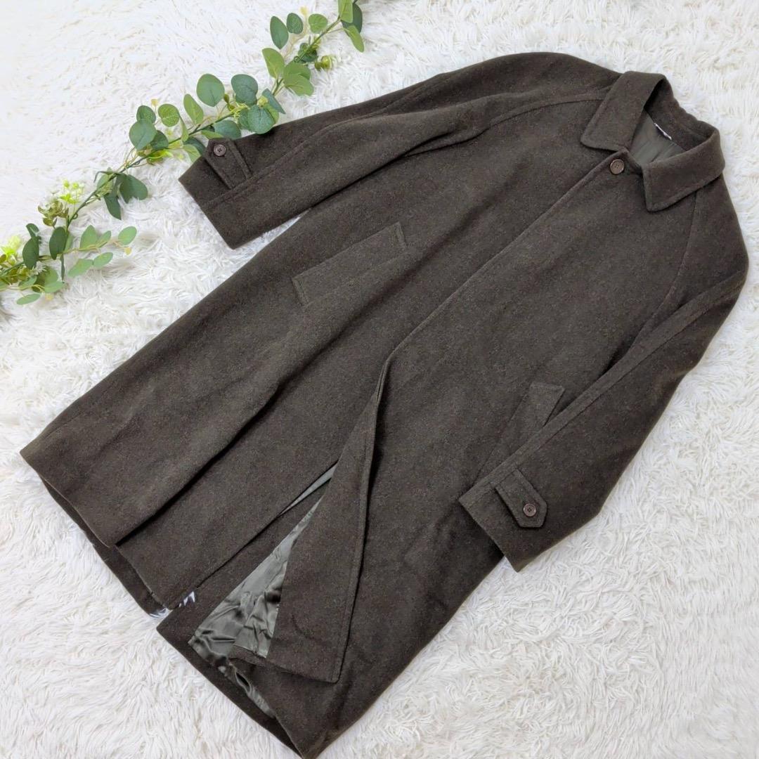 イタリア製❗️美品❗️ 【ルカ・ダルティエリ】メンズウールコート ステンカラー